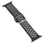 シリコン交換用ストラップ＋画面保護フィルム付き保護ケースセット Apple Watch Series 3 & 2 & 1 42mm 用、Apple Watch Series 6 / 5 / 4 / Watch SE 44mm 用