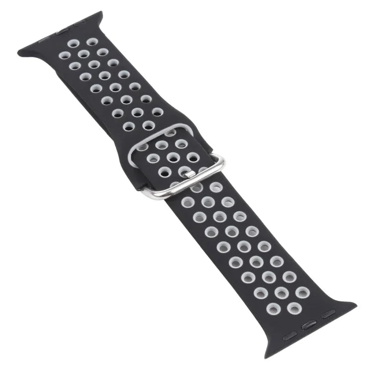 シリコン交換用ストラップ＋画面保護フィルム付き保護ケースセット Apple Watch Series 3 & 2 & 1 42mm 用、Apple Watch Series 6 / 5 / 4 / Watch SE 44mm 用
