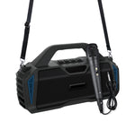New Rixing NR-6011M Bluetooth 5.0 ポータブルアウトドアカラオケ ワイヤレス Bluetoothスピーカー マイク＆ショルダーストラップ付き NR-6011M（ブラック）、NR-6011M（レッド）、NR-6011M（ブルー）、NR-6011M（グリーン）