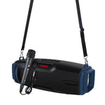New Rixing NR-6012M Bluetooth 5.0 ポータブルアウトドアカラオケ ワイヤレス Bluetoothスピーカー マイク＆ショルダーストラップ付き NR-6012M（ブルー）、NR-6012M（グリーン）、NR-6012M（ブラック）、NR-6012M（レッド）