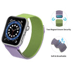 グラデーションカラーミラノ交換用ストラップ Apple Watch Series 用, 7 41mm/6&SE&5&4 40mm/3&2&1 38mm, 7 45mm/6&SE&5&4 44mm/3&2&1 42mm