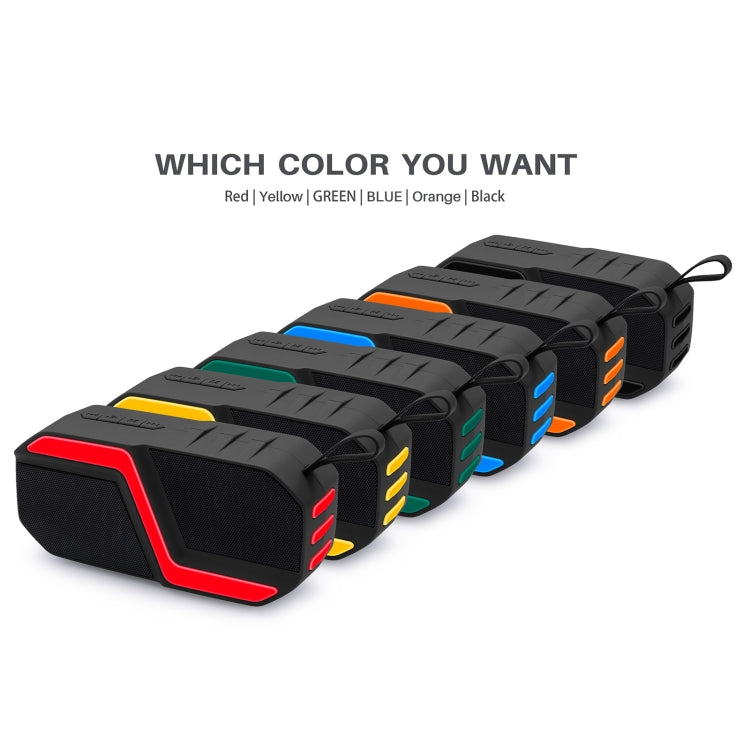 NewRixing NR-5019 アウトドアポータブル Bluetoothスピーカー ハンズフリー通話／TFカード／FM／Uディスク対応