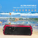 NewRixing NR-5000 IPX5 高音質 Bluetoothスピーカー ハンズフリー通話／TFカード／FM／Uディスク対応