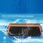 NewRixing NR-5000 IPX5 高音質 Bluetoothスピーカー ハンズフリー通話／TFカード／FM／Uディスク対応
