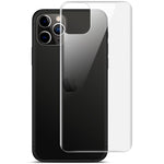 2枚セット IMAK カーブドフルスクリーン ハイドロゲルフィルム 3 バックプロテクター、iPhone 11用、iPhone 11 Pro用、iPhone 11 Pro Max用