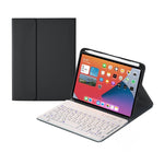 HK006 スクエアキー着脱式Bluetoothキーボードレザーケース ホルダー付き iPad mini 6用