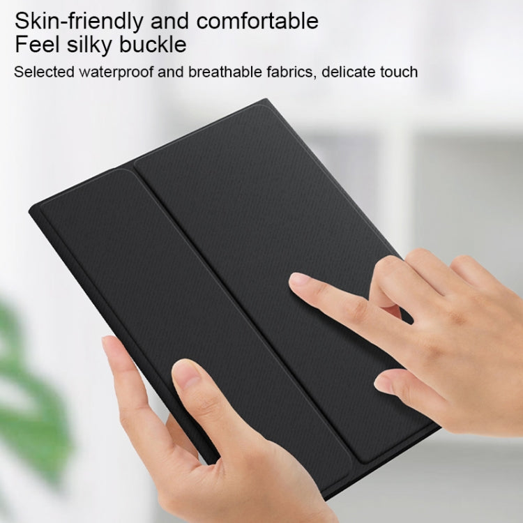 HY006D ラウンドキー着脱式Bluetoothキーボードレザーケース カラフルバックライト＆ホルダー付き iPad mini 6用