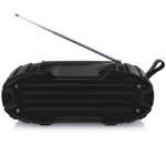New Rixing NR-907FM TWS アウトドア Bluetoothスピーカー ハンズフリー通話／FM対応 ハンドル＆アンテナ付き NR-907FM（オレンジ）、NR-907FM（ブラック）、NR-907FM（レッド）、NR-907FM（イエロー）、NR-906（ブルー）