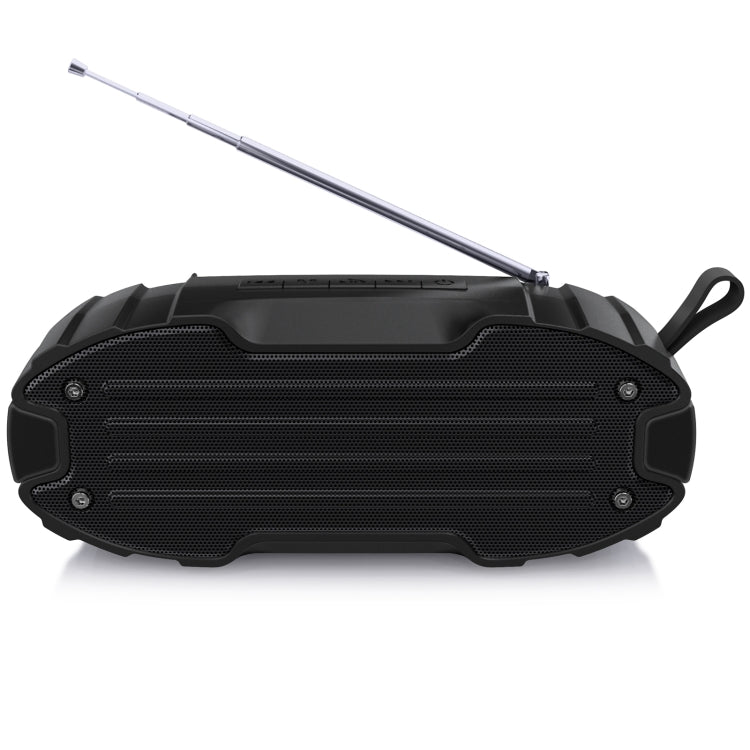 New Rixing NR-907FM TWS アウトドア Bluetoothスピーカー ハンズフリー通話／FM対応 ハンドル＆アンテナ付き NR-907FM（オレンジ）、NR-907FM（ブラック）、NR-907FM（レッド）、NR-907FM（イエロー）、NR-906（ブルー）