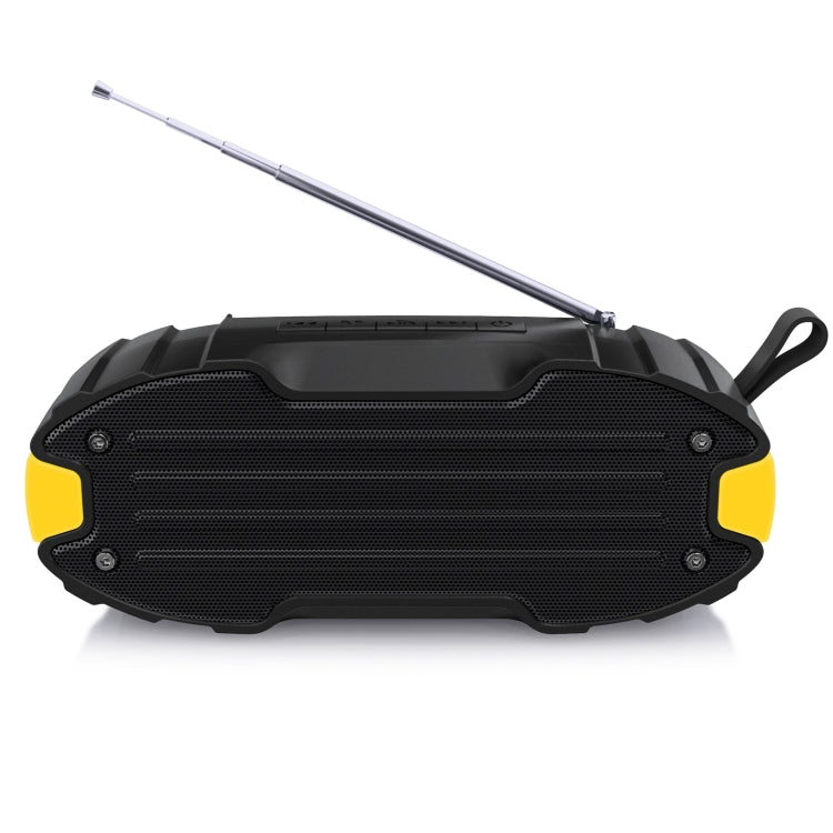 New Rixing NR-907FM TWS アウトドア Bluetoothスピーカー ハンズフリー通話／FM対応 ハンドル＆アンテナ付き NR-907FM（オレンジ）、NR-907FM（ブラック）、NR-907FM（レッド）、NR-907FM（イエロー）、NR-906（ブルー）