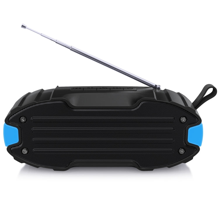 New Rixing NR-907FM TWS アウトドア Bluetoothスピーカー ハンズフリー通話／FM対応 ハンドル＆アンテナ付き NR-907FM（オレンジ）、NR-907FM（ブラック）、NR-907FM（レッド）、NR-907FM（イエロー）、NR-906（ブルー）