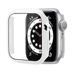 衝撃吸収PC保護ケース強化ガラスフィルム付き、Apple Watch Series 9 / 8 / 7 41mm用、Apple Watch Series 9 / 8 / 7 45mm用、Apple Watch Series 8 / 7 41mm用