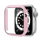 衝撃吸収PC保護ケース強化ガラスフィルム付き、Apple Watch Series 9 / 8 / 7 41mm用、Apple Watch Series 9 / 8 / 7 45mm用、Apple Watch Series 8 / 7 41mm用