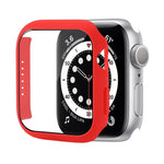 衝撃吸収PC保護ケース強化ガラスフィルム付き、Apple Watch Series 9 / 8 / 7 41mm用、Apple Watch Series 9 / 8 / 7 45mm用、Apple Watch Series 8 / 7 41mm用