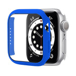 衝撃吸収PC保護ケース強化ガラスフィルム付き、Apple Watch Series 9 / 8 / 7 41mm用、Apple Watch Series 9 / 8 / 7 45mm用、Apple Watch Series 8 / 7 41mm用