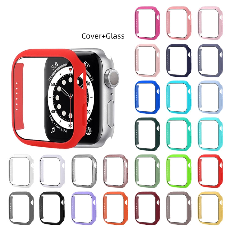 衝撃吸収PC保護ケース強化ガラスフィルム付き、Apple Watch Series 9 / 8 / 7 41mm用、Apple Watch Series 9 / 8 / 7 45mm用、Apple Watch Series 8 / 7 41mm用