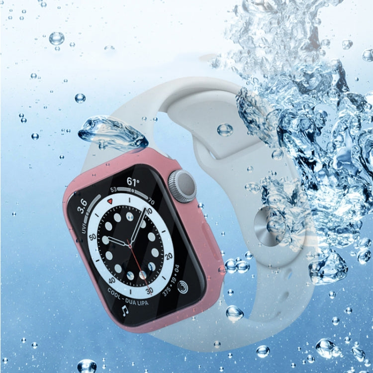 衝撃吸収PC保護ケース強化ガラスフィルム付き、Apple Watch Series 9 / 8 / 7 41mm用、Apple Watch Series 9 / 8 / 7 45mm用、Apple Watch Series 8 / 7 41mm用