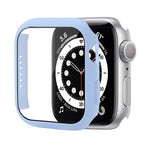 衝撃吸収PC保護ケース強化ガラスフィルム付き、Apple Watch Series 9 / 8 / 7 41mm用、Apple Watch Series 9 / 8 / 7 45mm用、Apple Watch Series 8 / 7 41mm用