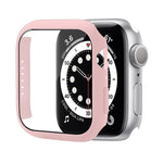 衝撃吸収PC保護ケース強化ガラスフィルム付き、Apple Watch Series 9 / 8 / 7 41mm用、Apple Watch Series 9 / 8 / 7 45mm用、Apple Watch Series 8 / 7 41mm用