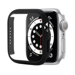 衝撃吸収PC保護ケース強化ガラスフィルム付き、Apple Watch Series 9 / 8 / 7 41mm用、Apple Watch Series 9 / 8 / 7 45mm用、Apple Watch Series 8 / 7 41mm用