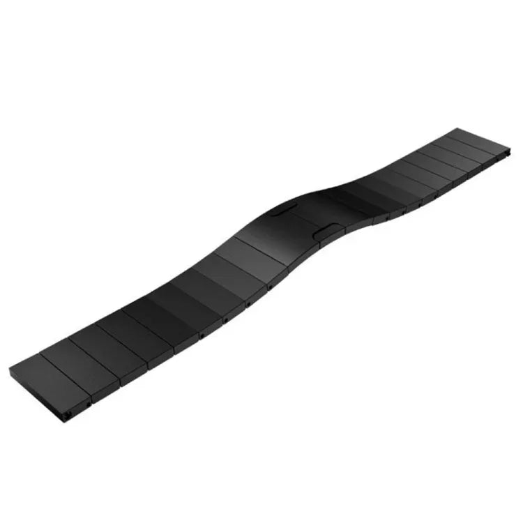 Samsungスマートウォッチ用一連ビーズスチール純正バックル交換用ストラップバンド、18mm、20mm、22mm