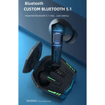 オリジナルLenovo XT80 TWSゲーム／音楽デュアルモードBluetoothイヤホン、ブリージングライト＆充電ボックス付き