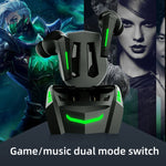 オリジナルLenovo XT80 TWSゲーム／音楽デュアルモードBluetoothイヤホン、ブリージングライト＆充電ボックス付き