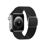 ツートンナイロン編み交換用リストストラップウォッチバンド、Apple Watchシリーズ用、7 41mm / 6&SE&5&4 40mm / 3&2&1 38mm、7 45mm / 6&SE&5&4 44mm / 3&2&1 42mm