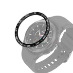 スマートウォッチスチールベゼルリング、Aバージョン、Samsung Galaxy Watch4 Classic 42mm用、Samsung Galaxy Watch4 Classic 46mm用