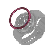 スマートウォッチスチールベゼルリング、Aバージョン、Samsung Galaxy Watch4 Classic 42mm用、Samsung Galaxy Watch4 Classic 46mm用