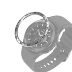 スマートウォッチスチールベゼルリング、Aバージョン、Samsung Galaxy Watch4 Classic 42mm用、Samsung Galaxy Watch4 Classic 46mm用