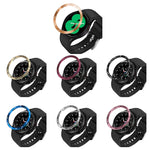 スマートウォッチスチールベゼルリング、Aバージョン、Samsung Galaxy Watch4 Classic 42mm用、Samsung Galaxy Watch4 Classic 46mm用