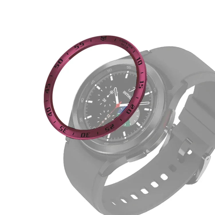 スマートウォッチスチールベゼルリング、Aバージョン、Samsung Galaxy Watch4 Classic 42mm用、Samsung Galaxy Watch4 Classic 46mm用