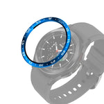 スマートウォッチスチールベゼルリング、Aバージョン、Samsung Galaxy Watch4 Classic 42mm用、Samsung Galaxy Watch4 Classic 46mm用