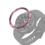スマートウォッチスチールベゼルリング、Aバージョン、Samsung Galaxy Watch4 Classic 42mm用、Samsung Galaxy Watch4 Classic 46mm用