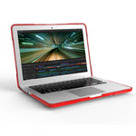 TPU + PC 二色 ノートパソコン保護ケース、MacBook Air 13.3インチ A1932（2018）用、Touch Bar付き MacBook Pro 13.3インチ（A2159 / A1989）用