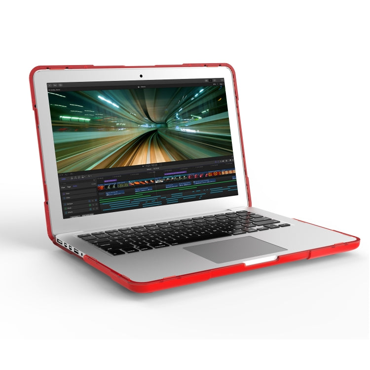 TPU + PC 二色 ノートパソコン保護ケース、MacBook Air 13.3インチ A1932（2018）用、Touch Bar付き MacBook Pro 13.3インチ（A2159 / A1989）用