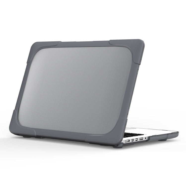 TPU + PC 二色 ノートパソコン保護ケース、MacBook Air 13.3インチ A1932（2018）用、Touch Bar付き MacBook Pro 13.3インチ（A2159 / A1989）用