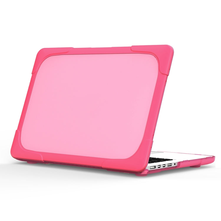 TPU + PC 二色 ノートパソコン保護ケース、MacBook Air 13.3インチ A1932（2018）用、Touch Bar付き MacBook Pro 13.3インチ（A2159 / A1989）用
