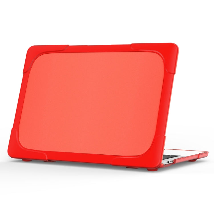 TPU + PC 二色 ノートパソコン保護ケース、MacBook Air 13.3インチ A1932（2018）用、Touch Bar付き MacBook Pro 13.3インチ（A2159 / A1989）用