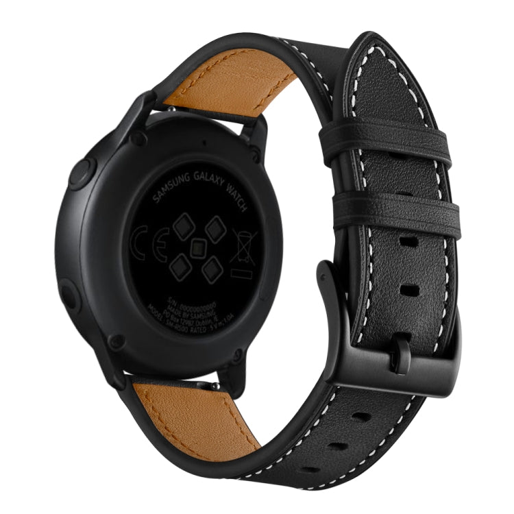 レザー交換用ストラップウォッチバンド、Samsung Galaxy Watch 3 41mm用、Samsung Galaxy Watch 3 45mm用、Samsung Galaxy Watch 42mm用、Samsung Galaxy Watch 46mm用