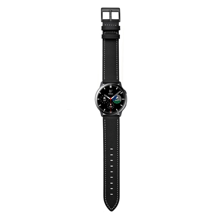 レザー交換用ストラップウォッチバンド、Samsung Galaxy Watch 3 41mm用、Samsung Galaxy Watch 3 45mm用、Samsung Galaxy Watch 42mm用、Samsung Galaxy Watch 46mm用