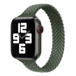 小さめの手首用シングルループナイロン編み替えバンド、Apple Watchシリーズ 7 41mm / 6&SE&5&4 40mm / 3&2&1 38mm用、S 135mm、M 145mm、L 155mm