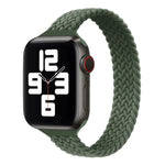 小さめの手首用シングルループナイロン編み替えバンド、Apple Watchシリーズ 7 41mm / 6&SE&5&4 40mm / 3&2&1 38mm用、S 135mm、M 145mm、L 155mm