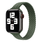 小さめの手首用シングルループナイロン編み替えバンド、Apple Watchシリーズ 7 45mm / 6&SE&5&4 44mm / 3&2&1 42mm用、S 145mm、M 155mm、L 165mm