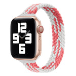 小さめの手首用シングルループナイロン編み替えバンド、Apple Watchシリーズ 7 45mm / 6&SE&5&4 44mm / 3&2&1 42mm用、S 145mm、M 155mm、L 165mm