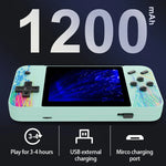 G3マカロン 3.5インチスクリーン 携帯型ゲーム機 内蔵800ゲーム、シングルプレイヤー / ピンク、シングルプレイヤー / グレー、シングルプレイヤー / グリーン、シングルプレイヤー / ブルー