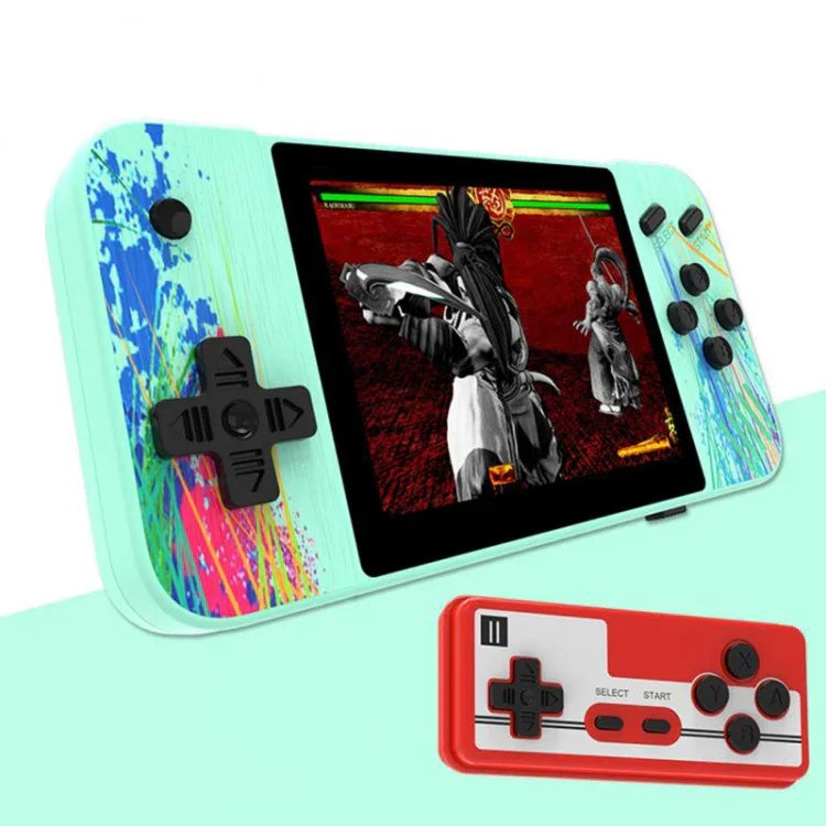 G3マカロン 3.5インチスクリーン 携帯型ゲーム機 デュアルプレイヤー用 内蔵800ゲーム、ダブルプレイヤー / ピンク、ダブルプレイヤー / グレー、ダブルプレイヤー / グリーン、ダブルプレイヤー / ブルー