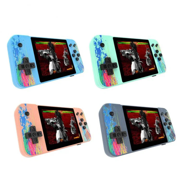 G3マカロン 3.5インチスクリーン 携帯型ゲーム機 デュアルプレイヤー用 内蔵800ゲーム、ダブルプレイヤー / ピンク、ダブルプレイヤー / グレー、ダブルプレイヤー / グリーン、ダブルプレイヤー / ブルー