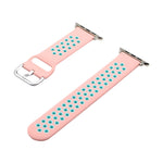 シリコン交換ストラップウォッチバンド、Apple Watch Series 7 41mm / 6&SE&5&4 40mm / 3&2&1 38mm、7 45mm / 6&SE&5&4 44mm / 3&2&1 42mm用